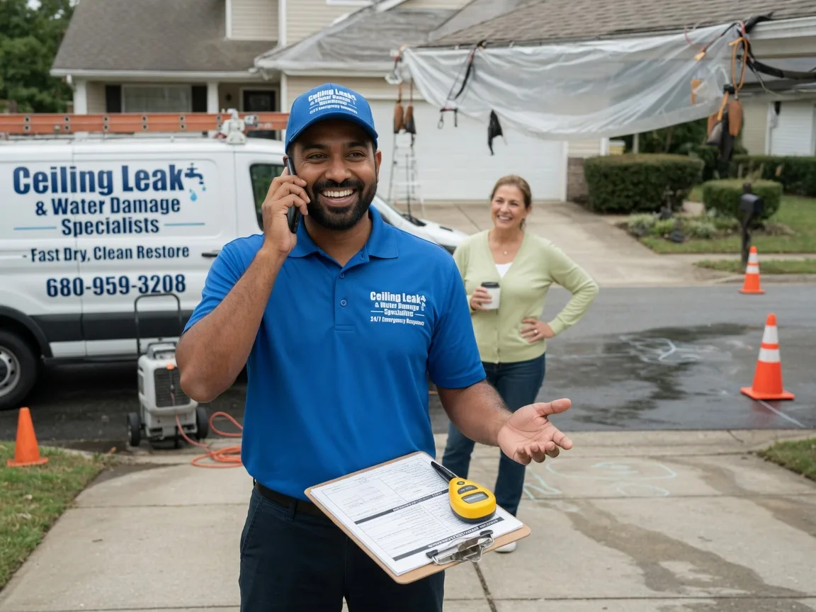 Ceiling Leak Cleanup Cheshire, CT FAQs